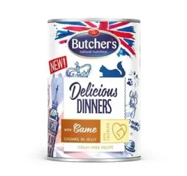 mokra-karma-dla-kota-butcher-s-delicious-dinners-kaw-dziczyzna-gal-400g