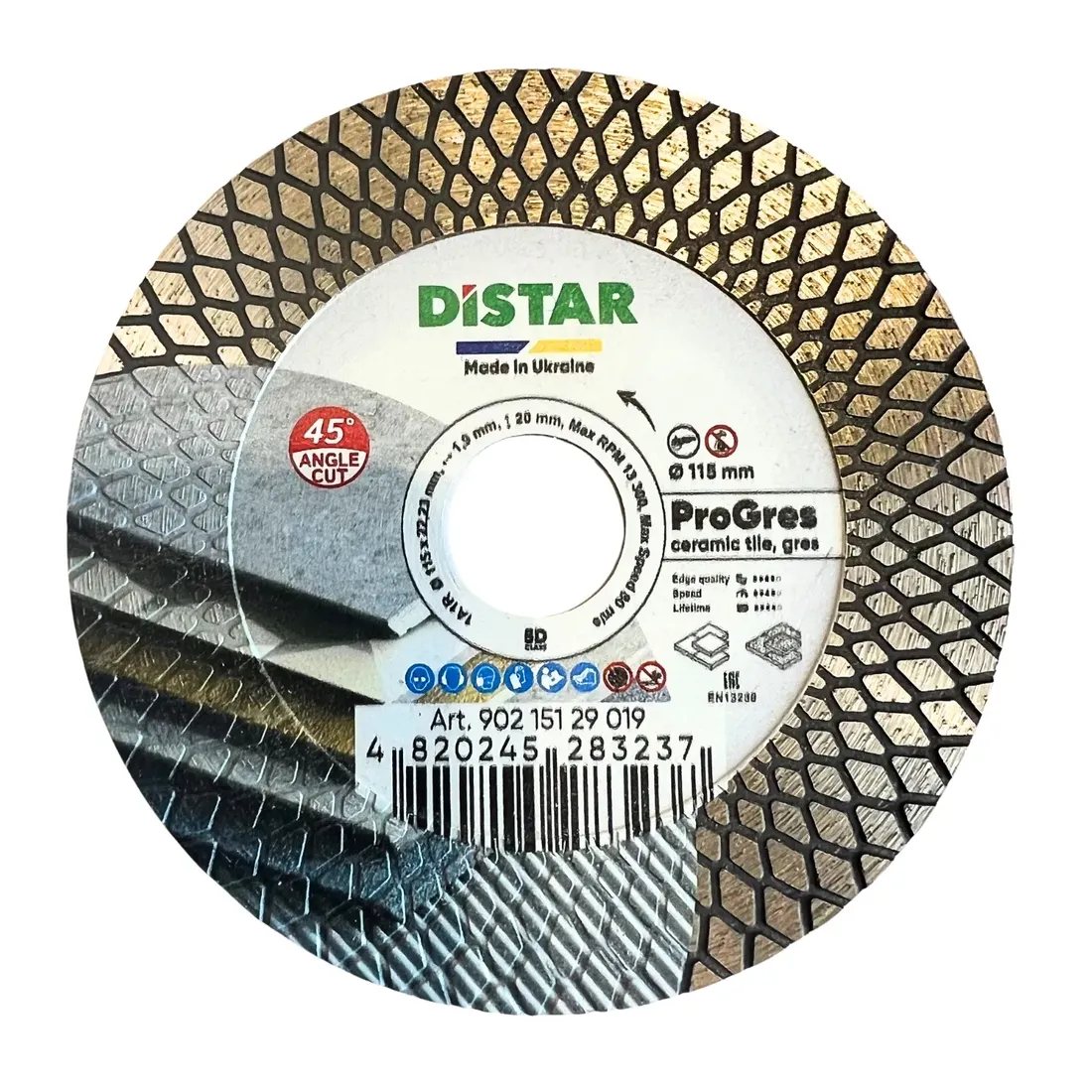 tarcza-diamentowa-do-ceramiki-i-gresu-distar-pro-gres-115mm-stan-nowy