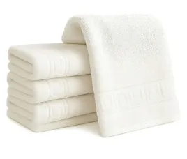 recznik-kapielowy-bawelniany-frotte-hotelowy-wzor-grecki-bialy-70x140