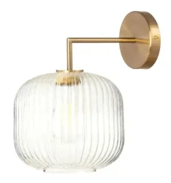 szklany-kinkiet-przezroczysty-ryflowany-torino-zloty-1xe27