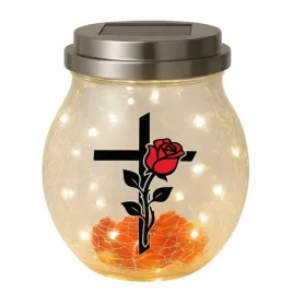 znicz-solarny-led-lampion-na-grob-statuetka-na-cmentarz-roza-krzyz