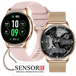 zloty-zegarek-smartwatch-damski-rozmowy-cisnienie-pulsometr-sen-kroki-pl