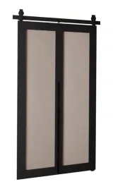 drzwi-przesuwne-nascienne-lamane-quadio-m1-skladane-czarny-kaszmir-90