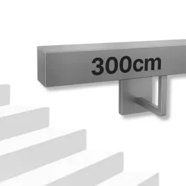 porecz-schodowa-scienna-kwadratowa-stal-nierdzewna-barierka-schody-300cm