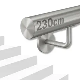porecz-scienna-schodowa-zestaw-stal-nierdzewna-barierka-na-schody-230cm