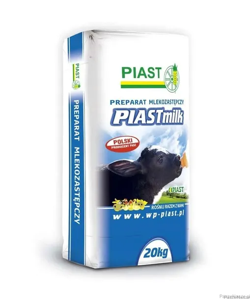 Piast, Milk 1, Preparat mlekozastępczy dla cieląt od 1 dnia, 20 kg