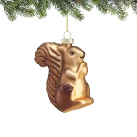 villa-italia-bombka-szklana-brazowa-wiewiorka-8-cm