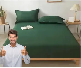 przescieradlo-hotelowe-zielen-140x200-mikrofibra-bez-gumki-gladkie-polskie