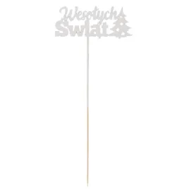 bialy-napis-na-piku-z-brokatem-wesolych-swiat-topper-prezent-swiateczny