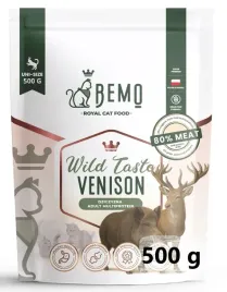 bemo-sucha-karma-dla-kotow-dziczyzna-500g-bezzbozowa-wild-taste-venison