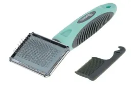 kerbl-szczotka-do-wyczesywania-podszerstka-z-grzebieniem