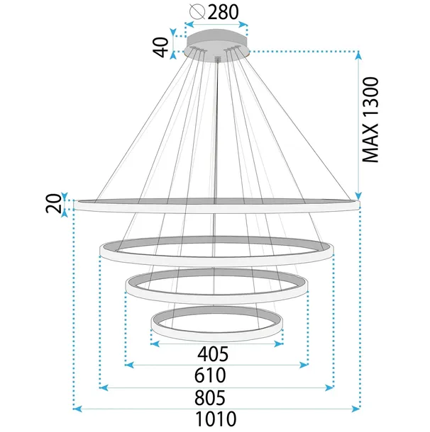toolight-lampa-lhj009-cp4-gold-dlugosc-wysokosc-130-cm