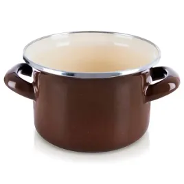 garnek-emaliowany-950-ml-orion-brown-retro-14-cm-indukcja-zmywarka