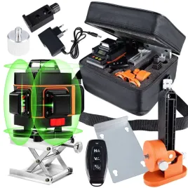 zestaw-poziomica-laserowa-360-laser-krzyzowy-4d-16-linii-samopoziomujacy