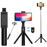 kij-selfi-tripod-stabilny-statyw-pilot-bluetooth-stan-nowy