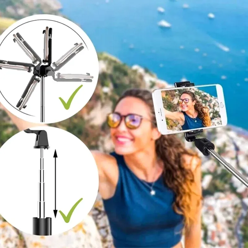 kij-selfi-tripod-stabilny-statyw-pilot-bluetooth-stan-nowy