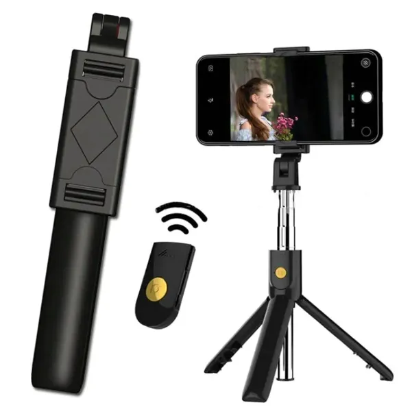 kij-selfi-tripod-stabilny-statyw-pilot-bluetooth-stan-opakowania-oryginalne