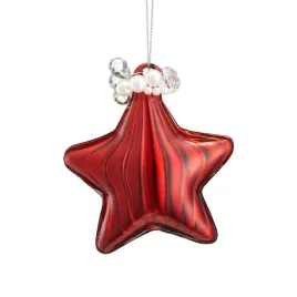 villa-italia-bombka-czerwona-gwiazdka-z-koralikami-85-cm