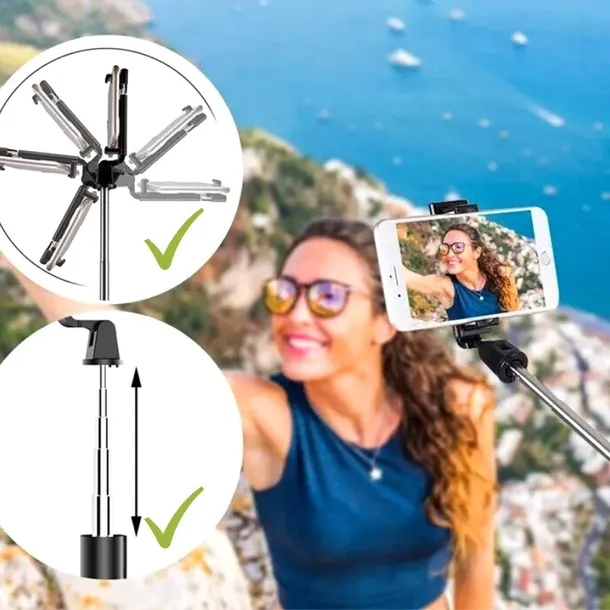 kij-selfi-tripod-stabilny-statyw-pilot-bluetooth-model-estipro