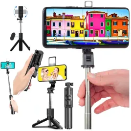 kijek-selfie-tripod-statyw-led-kij-bluetooth-mocny-kijek-tripod-kij-bluetoo