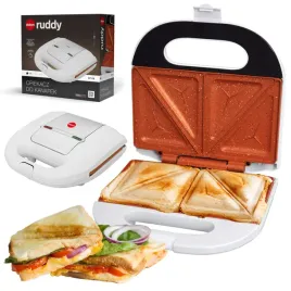 opiekacz-do-kanapek-toster-bialy-750w-plyty-ceramiczne-lampki-kontrolne