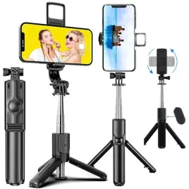 kijek-do-selfie-stick-tripod-statyw-pilot-bluetoot-kij-bluetooh-lekki-2w1