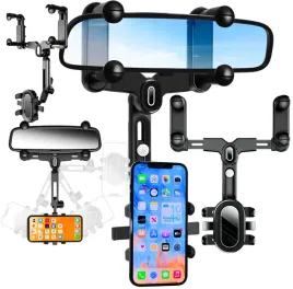 uchwyt-samochodowy-na-telefon-lusterko-wsteczne-regulowany-holder-mocny