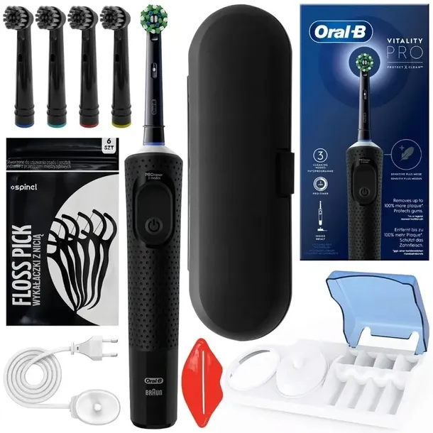 ORAL-B VITALITY PRO D103 SZCZOTECZKA ELEKTRYCZNA DO ZĘBÓW CZARNA