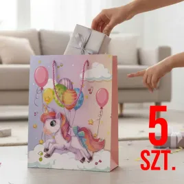 5-pak-torebka-torba-prezentowa-papierowa-ozdobna-jednorozec-zestaw