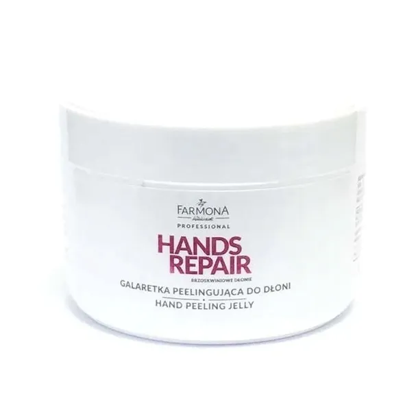 Farmona Hands Repair Brzoskwiniowa galaretka peelingująca do dłoni 300g