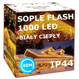sople-flash-1000led-40m-zewnetrzne-biale-cieple-lampki-z-flashem