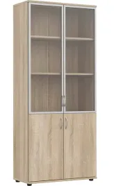 regal-biurowy-s7-dab-sonoma-z-witryna-i-drzwi-185x80x38-cm-meble-biuro