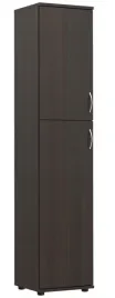 regal-biurowy-s29-kasztan-wenge-z-drzwiczkami-lewostronnymi-185x40x38-cm