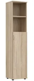 regal-biurowy-s20-dab-sonoma-witryna-z-drzwiczkami-prawostronny-185x40x38