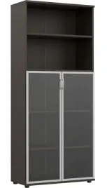 regal-biurowy-z-witryna-s2-kasztan-wenge-185x80x38-cm-meble-biurowe-biuro