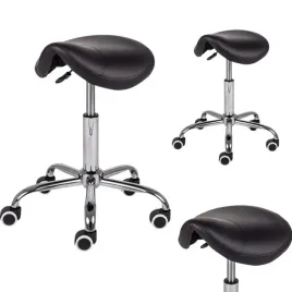 taboret-kosmetyczny-fryzjerki-medyczny-na-kolkach-siodlo-stolek