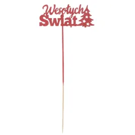 czerwony-napis-na-piku-wesolych-swiat-topper-z-brokatem-prezent-ozdoba