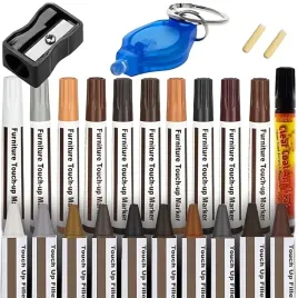 zestaw-do-naprawy-paneli-mebli-27-sztuk-markery-woski-lakier-uv-lampa-uv