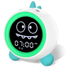 budzik-dla-dzieci-w-ksztalcie-dinozaura-bialo-rozowy