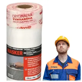 folia-malarska-z-tasma-blue-dolphin-masker-tynkarski-30-dni-210cm-x-15m
