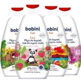 bobini-fun-plyn-do-kapieli-zel-do-mycia-dla-dzieci-2w1-maxi-piana-mix