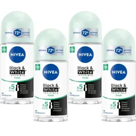 4-x-nivea-black-and-white-invisible-fresh-antyperspirant-roll-on-50-ml