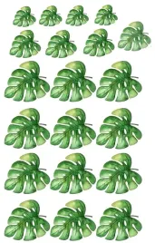 oplatek-na-tort-liscie-waflowe-monstera-lisc-zielony-20-szt