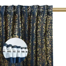 zaslona-granatowa-welur-ze-zlotym-zdobieniem-na-tasmie-wave-250x140-cm