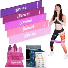 zestaw-5-gum-lady-band-do-cwiczen-rozciagania-treningu-tasmy-oporowe