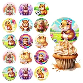 oplatek-na-muffinki-kapibara-capibara-babeczki-ciasteczka-zestaw-15-sztuk