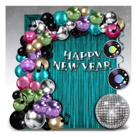 balony-zestaw-dekoracji-na-nowy-rok-impreza-w-stylu-disco-happy-new-year-tu