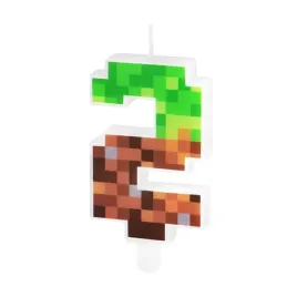 swieczka-urodzinowa-minecraft-piksele-creeper-tort-urodziny-cyfra-2