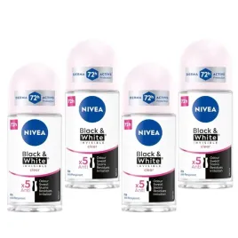 4-x-nivea-blackandwhite-invisible-clear-antyperspirant-roll-on-50-ml