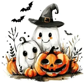 wydruk-cukrowy-na-tort-masa-halloween-dynia-duch-dekoracja-urodziny